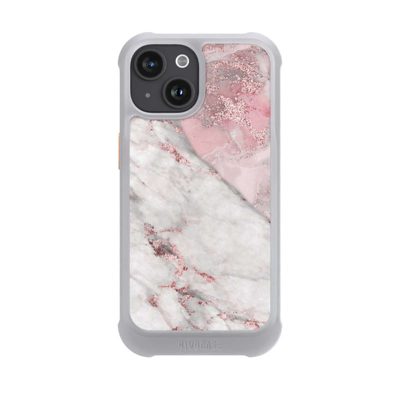 iPhone 15 NIVOmax Rosa Marmor 3
