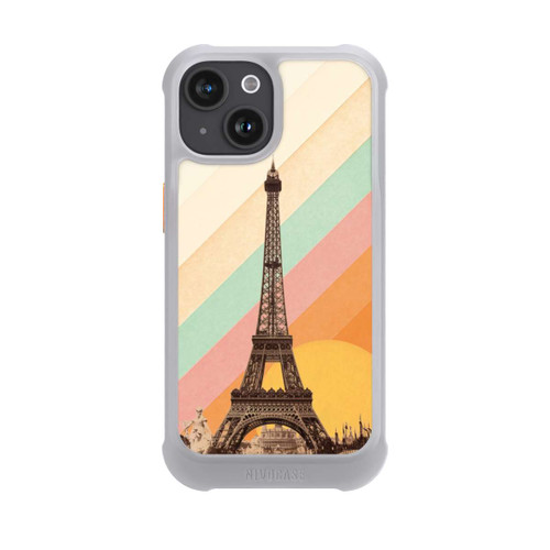 Apple iPhone 15 NIVOmax Eiffelturm Regenbogen