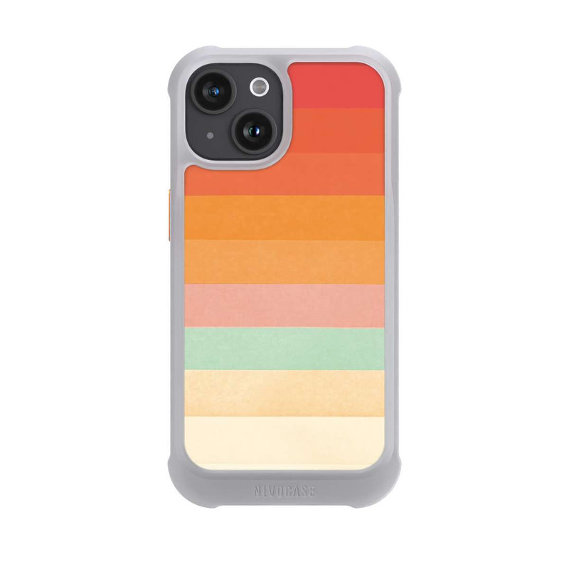 iPhone 15 NIVOmax Regenbogen Chevrons II