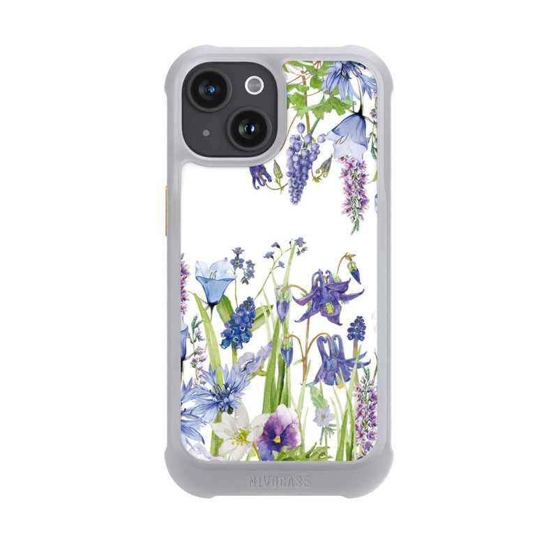 iPhone 15 NIVOmax Blumenwiese Lavendel