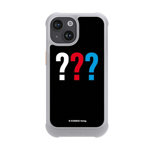 Apple iPhone 15 NIVOmax Drei Fragezeichen Logo