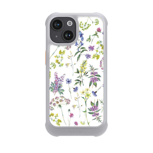 Apple iPhone 15 NIVOmax Wald und Wiesenblumen