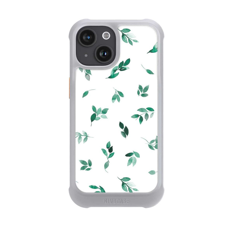 iPhone 15 NIVOmax Herbstblätter grüner Eukalyptus