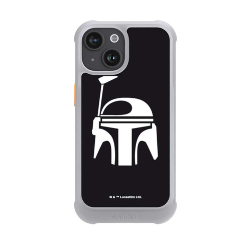 Apple iPhone 15 NIVOmax Boba Fett Helm Schwarz