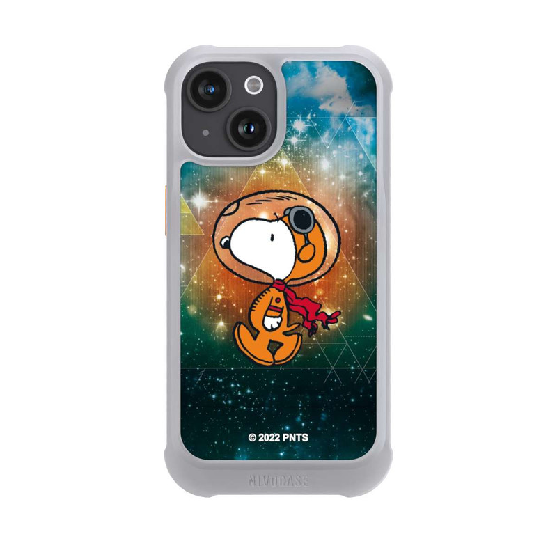 iPhone 15 NIVOmax Snoopy Voyageur de l'espace Vert