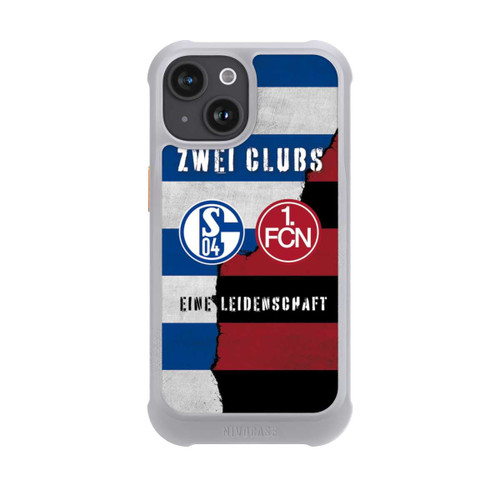 Apple iPhone 15 NIVOmax Fanfreundschaft Schalke x Nürnberg