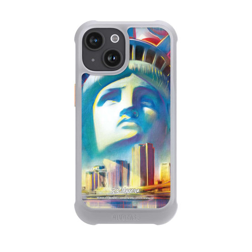 Apple iPhone 15 NIVOmax New York Liberty Art By P.D. Moreno