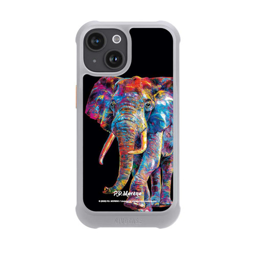 Apple iPhone 15 NIVOmax Elephant Art By P.D. Moreno