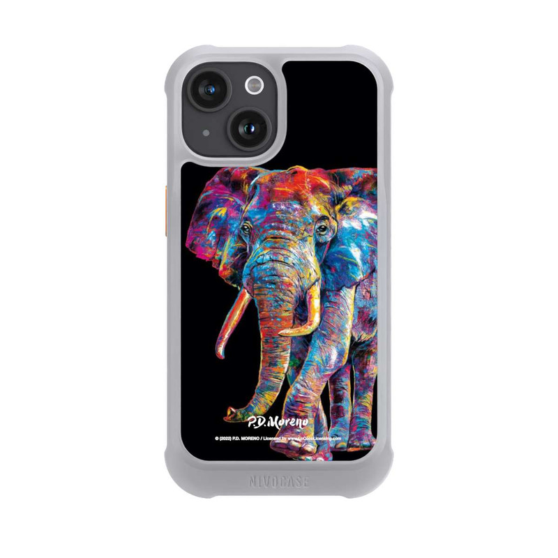 iPhone 15 NIVOmax Elephant Art By P.D. Moreno