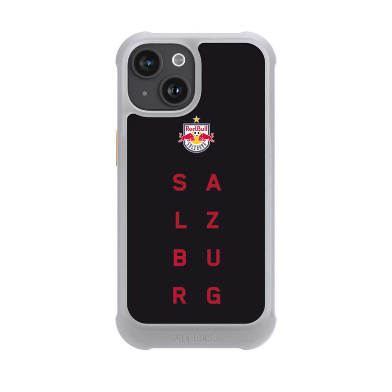 iPhone 15 NIVOmax FC RB Salzburg Schriftzug Rot