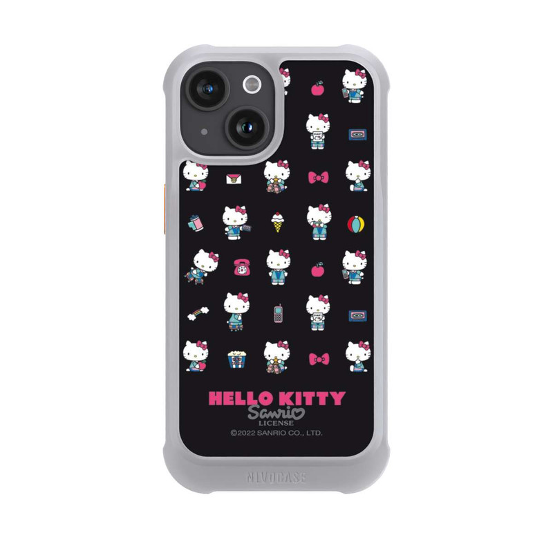 iPhone 15 NIVOmax Hello Kitty 90s Schwarz