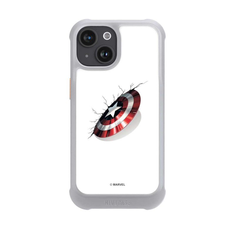 iPhone 15 NIVOmax Captain America Shield Crash