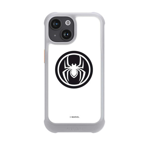 Apple iPhone 15 NIVOmax Spider-Man Logo White