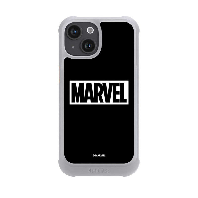 iPhone 15 NIVOmax Marvel Logo Black