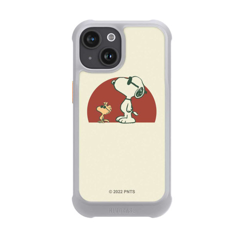 Apple iPhone 15 NIVOmax Snoopy Woodstock weit draußen