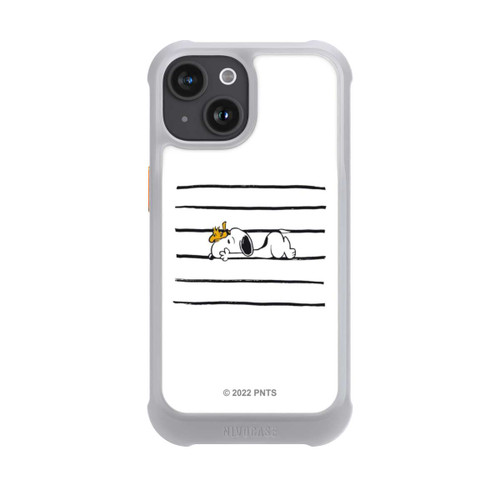 Apple iPhone 15 NIVOmax Snoopy Woodstock Streifen