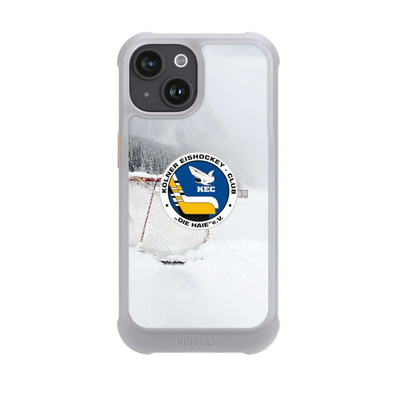 iPhone 15 NIVOmax Trainingsplatz im Schnee