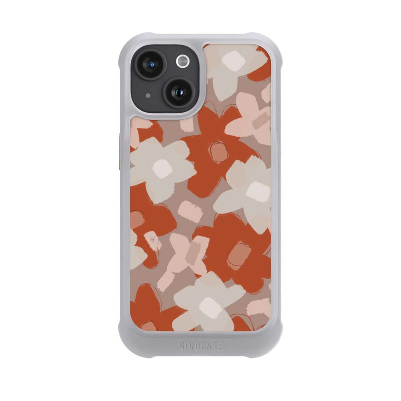 iPhone 15 NIVOmax Fleurs Mignonnes Pattern