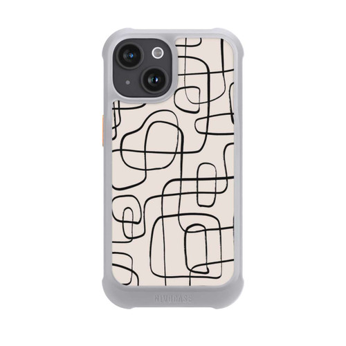 Apple iPhone 15 NIVOmax Lignes Fines Pattern
