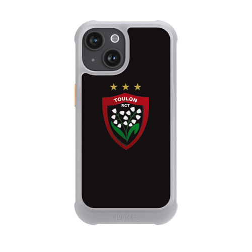 Apple iPhone 15 NIVOmax Logo RC Toulonnais Noir