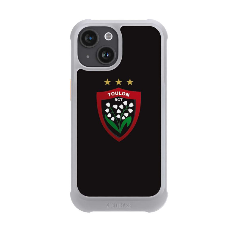 iPhone 15 NIVOmax Logo RC Toulonnais Noir