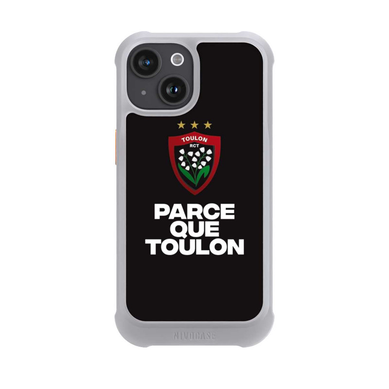 iPhone 15 NIVOmax Parce Que Toulon Noir
