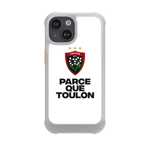 Apple iPhone 15 NIVOmax Parce Que Toulon Blanc