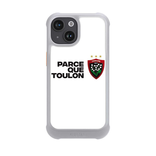 Apple iPhone 15 NIVOmax RC Toulonnais PQT Blanc