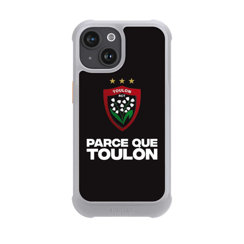 iPhone 15 NIVOmax RC Toulonnais Noir