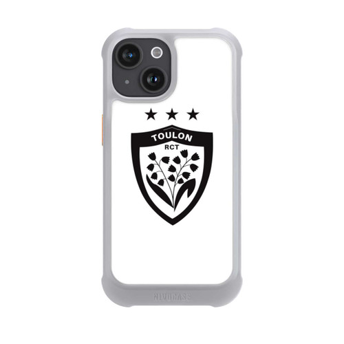 Apple iPhone 15 NIVOmax RCT Blanc &amp; Noir