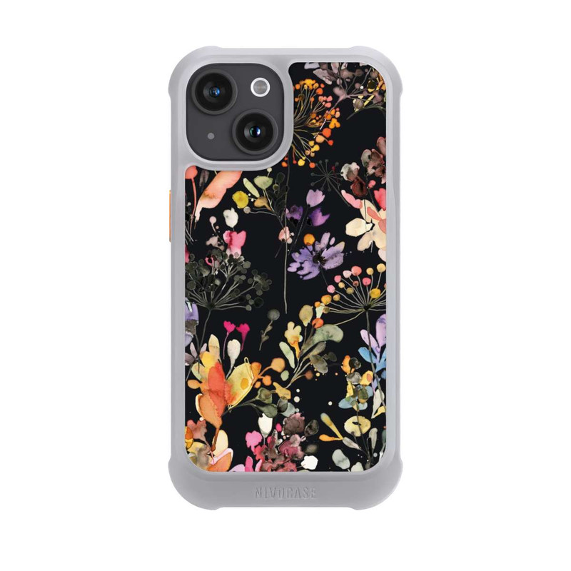 iPhone 15 NIVOmax Wilde Gräser schwarz