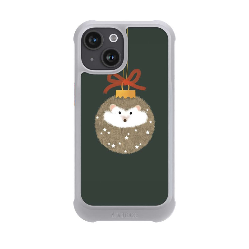 iPhone 15 NIVOmax weihnachtlicher Igel