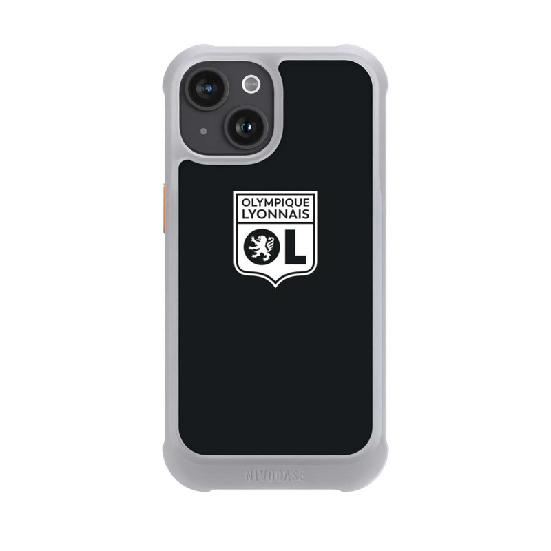 iPhone 15 NIVOmax OL Logo Schwarz und Weiß