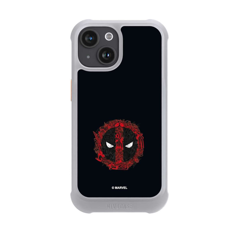 iPhone 15 NIVOmax Deadpool Logo