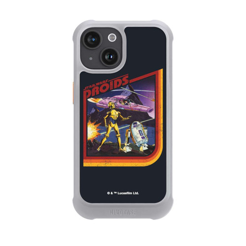 Apple iPhone 15 NIVOmax R2D2 und C3PO Comic