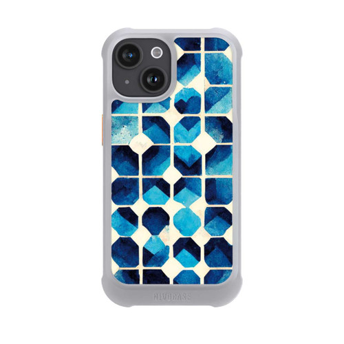 Apple iPhone 15 NIVOmax Motif bleu