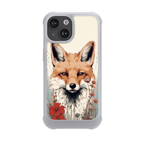 Apple iPhone 15 NIVOmax  Fox with Flowers