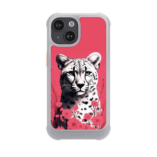 Apple iPhone 15 NIVOmax White Cheetah