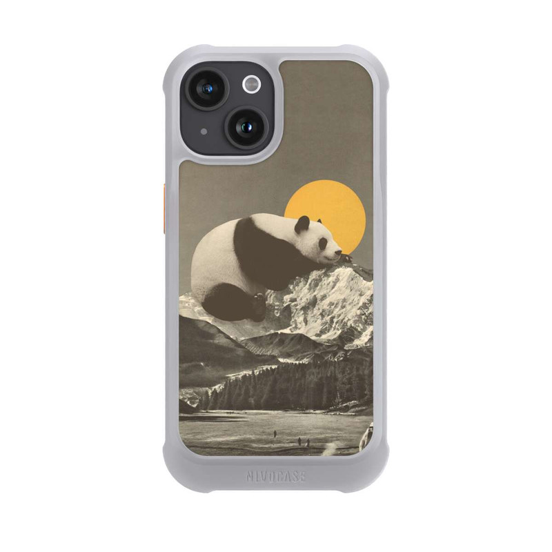 iPhone 15 NIVOmax Riesenpanda macht ein Nickerchen