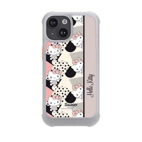 Apple iPhone 15 NIVOmax Hello Kitty elegantes Muster