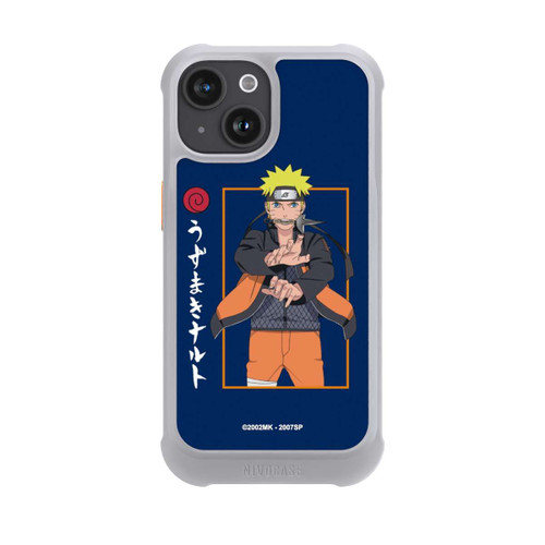 Apple iPhone 15 NIVOmax Naruto Kampfposition Blau