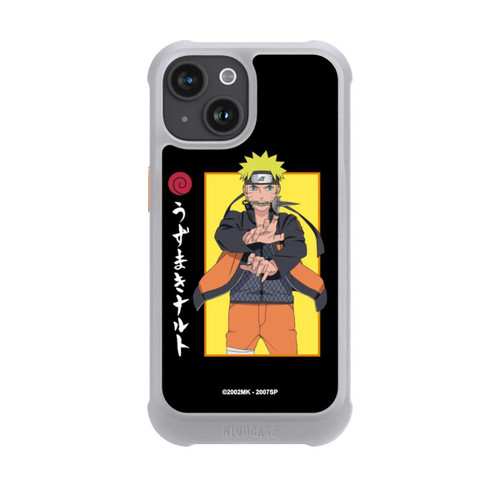 Apple iPhone 15 NIVOmax Naruto Kampfposition Schwarz