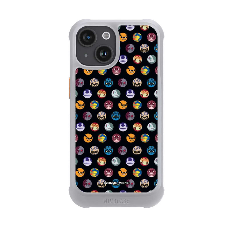iPhone 15 NIVOmax Bijuu Muster Schwarz