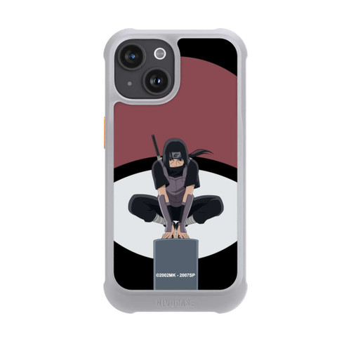 Apple iPhone 15 NIVOmax Itachi Uchiha Symbol schwarz