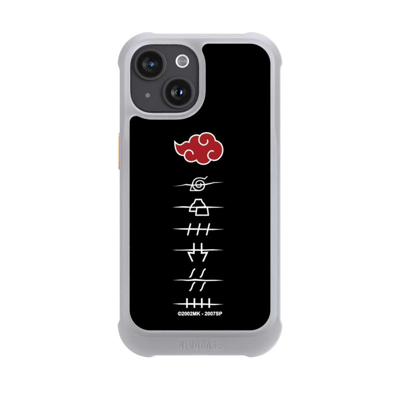 iPhone 15 NIVOmax Akatsuki Member Symbols Black