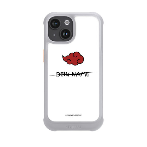 Apple iPhone 15 NIVOmax Akatsuki personalisierbar Weiß