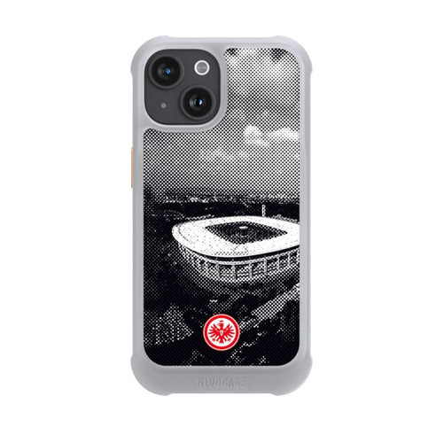 Apple iPhone 15 NIVOmax SGE Stadion Schwarz Weiß