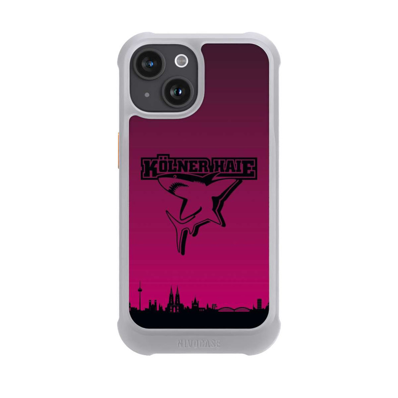 iPhone 15 NIVOmax Kölner Haie Skyline Pink
