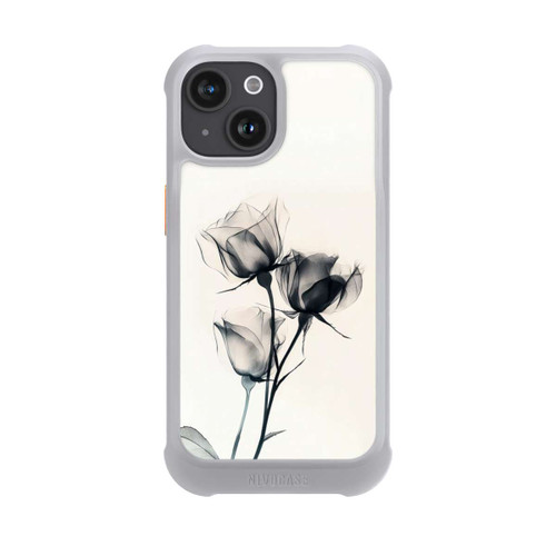 Apple iPhone 15 NIVOmax Schwarze Blume