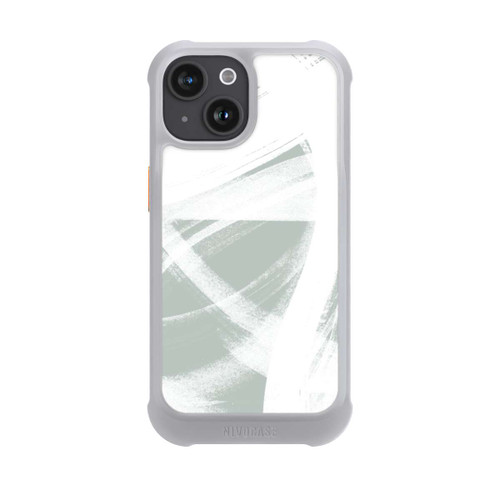 Apple iPhone 15 NIVOmax Abstract Brush Strokes Blush